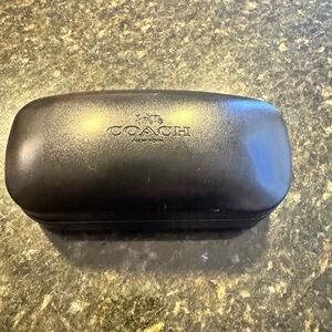 Coach Classic Black Eyeglass Case